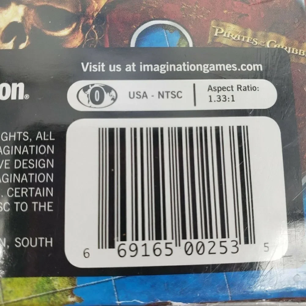 Disney Pirates of the Caribbean DVD‎ Board Game